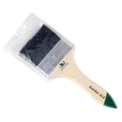Tools for painting a room: paint brush and roller sizes, in job order