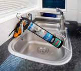 Akfix 100E Universal Silicone Sealant, Clear or Black