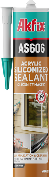 Akfix AS606 Siliconized Acrylic Sealant