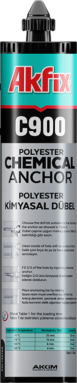 Akfix C900 Chemical Anchor, Polyester