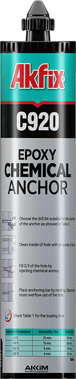 Akfix C920 Chemical Anchor, Styrene Free