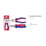 EMTOP Combination Pliers 6, 7 and 8 Inch Two Colour - 7"