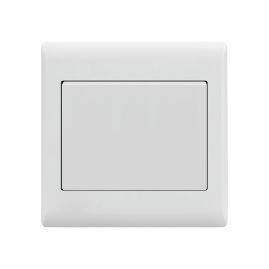 MODI B1 Glossy 1 Gang 2 Way Wall Switch 3 Finishes Glossy Gray