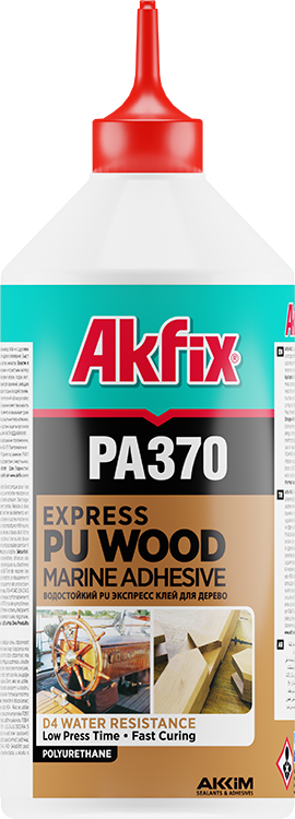 Akfix PA370 Express PU Wood and Marine Adhesive
