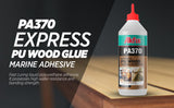 Akfix PA370 Express PU Wood and Marine Adhesive