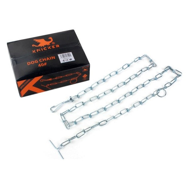 Metal animal chain with clip