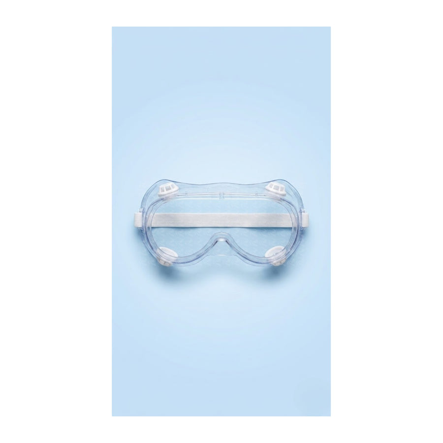 Clear Safety Goggles, 4 Air Vents