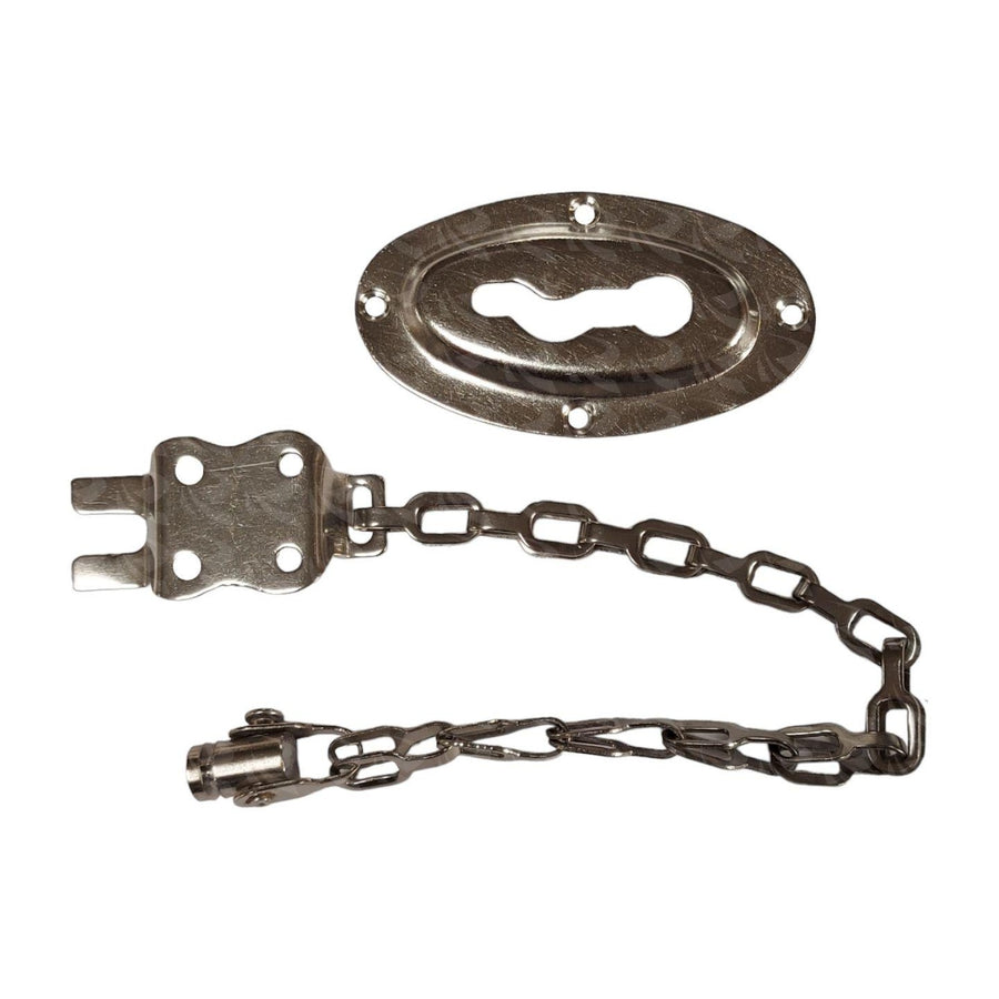 Door Security Chain, Stainless Steel Finish
