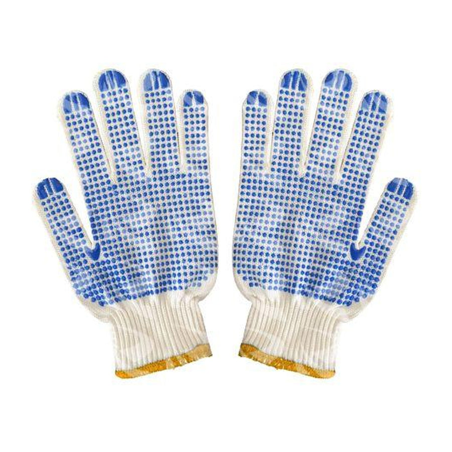 Dotted Cotton Work Gloves