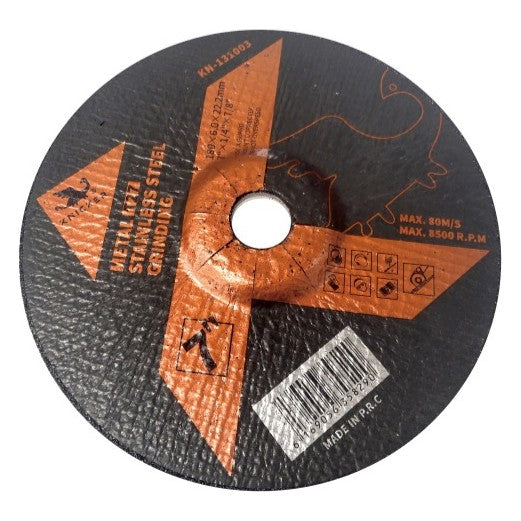 Knicker 7 inch grinding disc