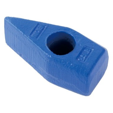 Blue mason hammer head