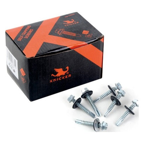 Hex head self-drilling roofing screws