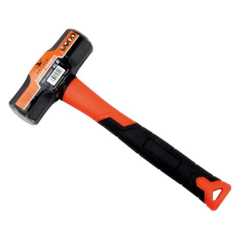 Sledge hammer with plastic handle