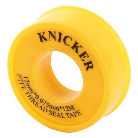 Roll of yellow thread seal tape