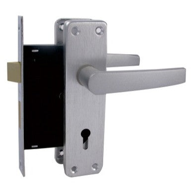 Two-lever mortise door lock