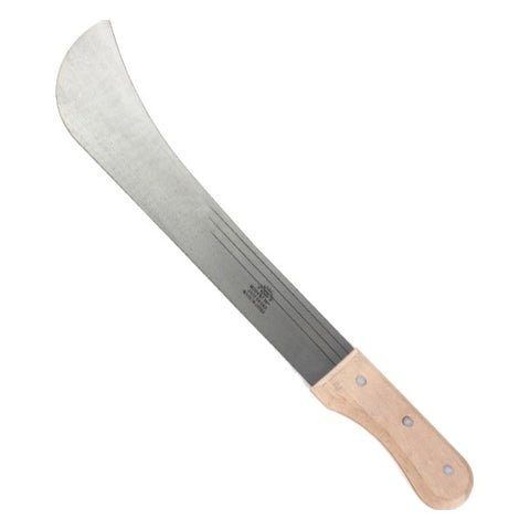 Panga with wooden handle