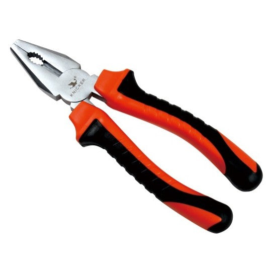 Heavy duty pliers with two-colour handles