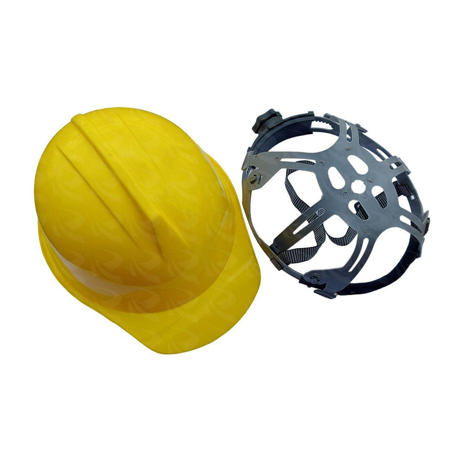 Pure Plastic Safety Helmet, Heavy Duty
