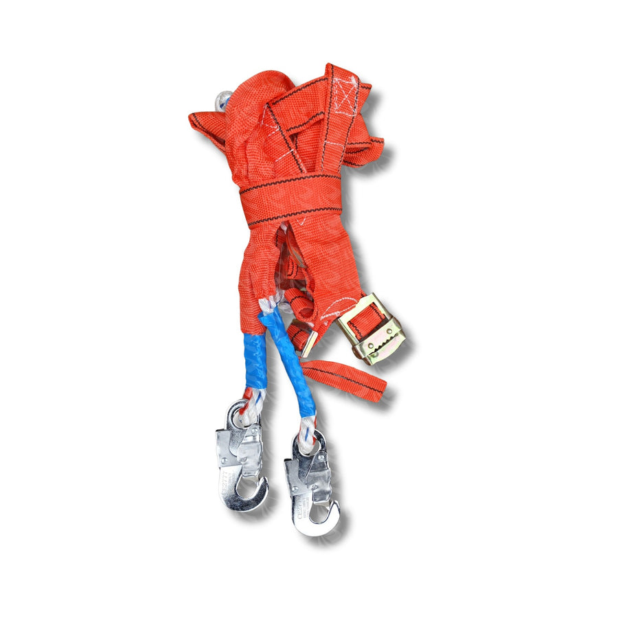 Rossel Double Safety Harness, Orange