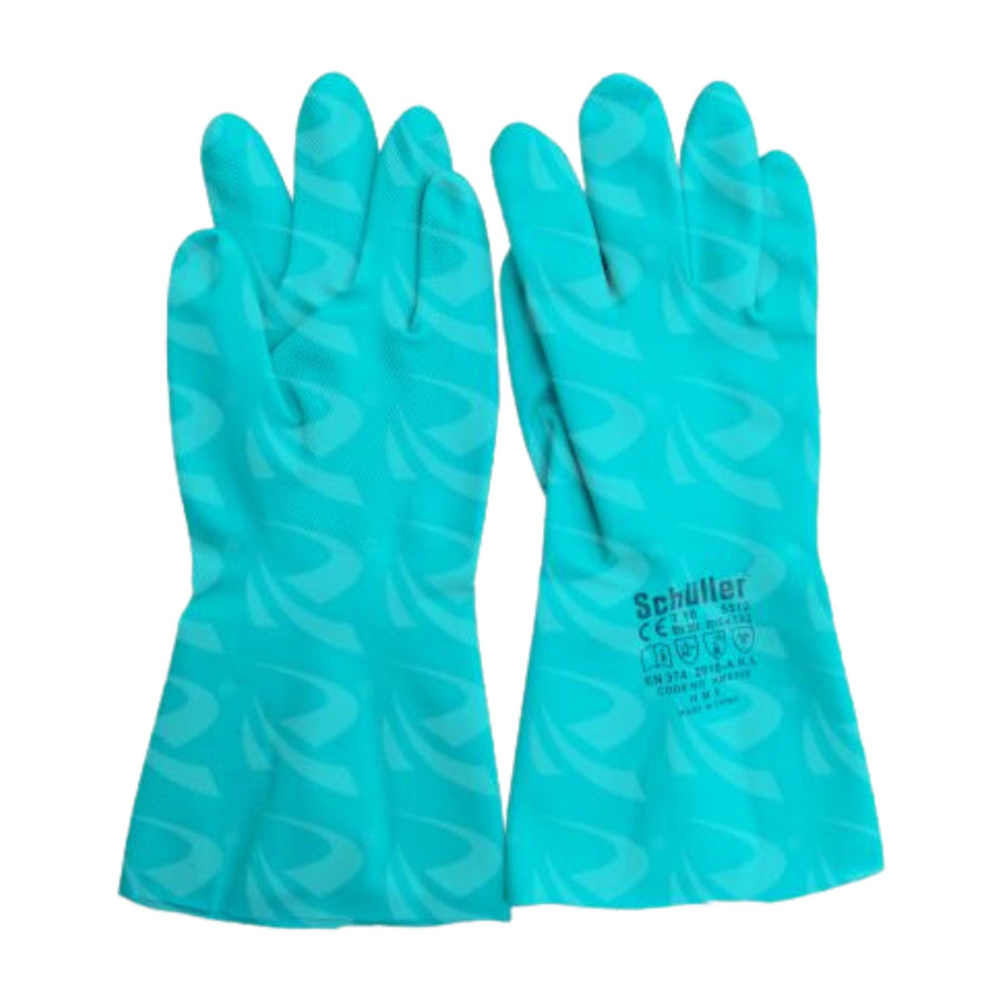 Schuller Nitrile Gloves XL, Green
