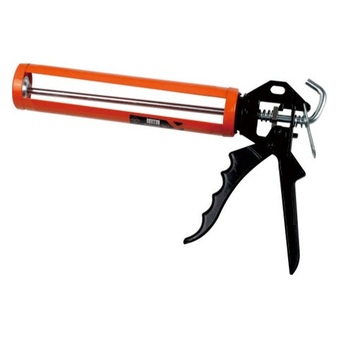 Silicone caulking gun